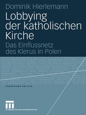 cover image of Lobbying der katholischen Kirche